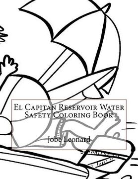 portada El Capitan Reservoir Water Safety Coloring Book (en Inglés)
