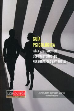 portada Guía Psicológica Para Diagnóstico del Trastorno de Personalidad Antisocial