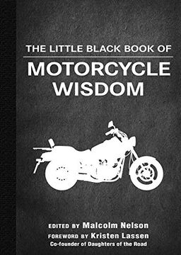portada The Little Black Book of Motorcycle Wisdom (Little red Books) (en Inglés)