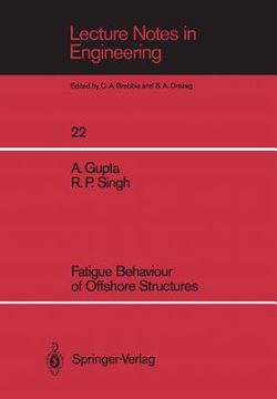 portada fatigue behaviour of offshore structures (en Inglés)