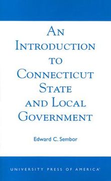portada an introduction to connecticut state and local government