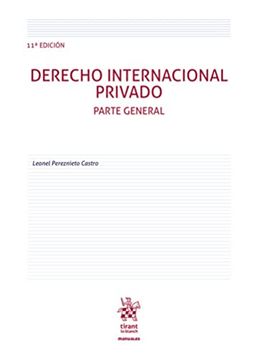 portada Derecho Internacional Privado. Parte General 11ª Edición (Manuales -Mexico-)