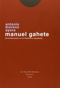 portada Manuel Gahete : el esteticismo en la literatura española