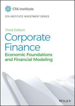 portada Corporate Finance: Economic Foundations and Financial Modeling (en Inglés)