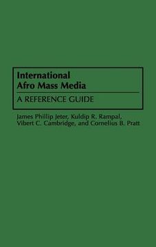 portada international afro mass media: a reference guide (en Inglés)