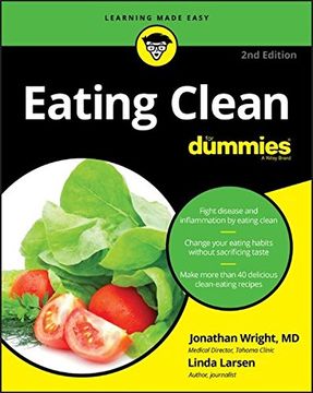 portada Eating Clean For Dummies (en Inglés)