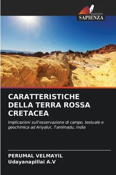 portada Caratteristiche Della Terra Rossa Cretacea (en Italiano)