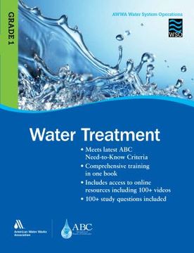 portada Water Treatment Grade 1 Wso: Awwa Water System Operations Wso (en Inglés)