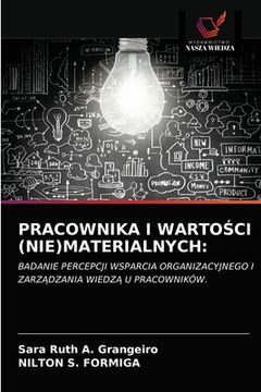 portada Pracownika I WartoŚci (Nie)Materialnych (en Polaco)