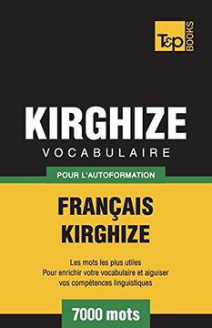 portada Vocabulaire Français-Kirghize Pour L'autoformation - 7000 Mots 