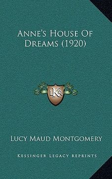 portada anne's house of dreams (1920) (en Inglés)