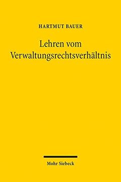 portada Lehren Vom Verwaltungsrechtsverhaltnis (en Alemán)
