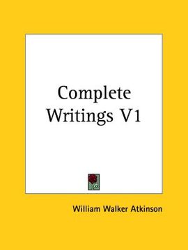 portada complete writings, volume 1 (en Inglés)