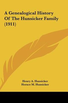 portada a genealogical history of the hunsicker family (1911)
