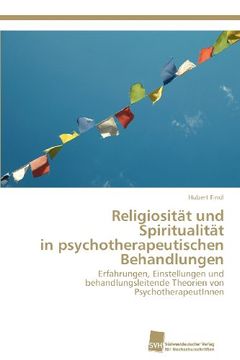 portada Religiositat Und Spiritualitat in Psychotherapeutischen Behandlungen