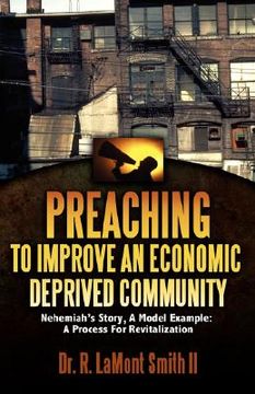 portada preaching to improve an economic deprived community (in English)