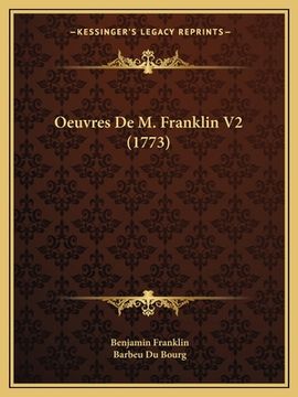 portada Oeuvres De M. Franklin V2 (1773) (en Francés)