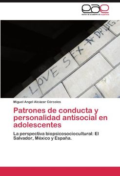 portada Patrones de Conducta y Personalidad Antisocial en Adolescentes (in Spanish)