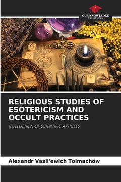 portada Religious Studies of Esotericism and Occult Practices (en Inglés)