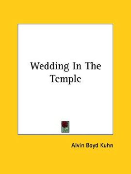 portada wedding in the temple (en Inglés)