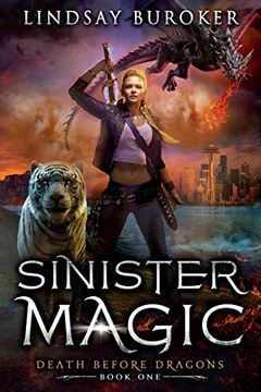 portada Sinister Magic: An Urban Fantasy Dragon Series (Death Before Dragons) 