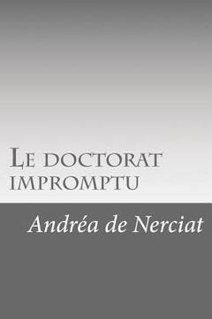 portada Le doctorat impromptu (en Francés)