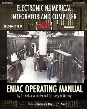 portada electronic numerical integrator and computer (eniac) eniac operating manual (en Inglés)