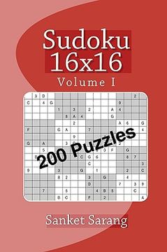 portada sudoku 16x16 (en Inglés)