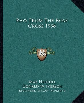 portada rays from the rose cross 1958