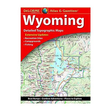 portada Delorme Wyoming Atlas and Gazetteer: Dewy (Delorme Atlas & Gazeteer) (en Inglés)