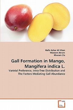 portada gall formation in mango, mangifera indica l. (en Inglés)