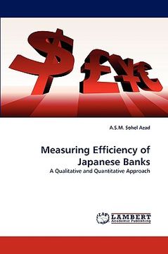 portada measuring efficiency of japanese banks (in English)