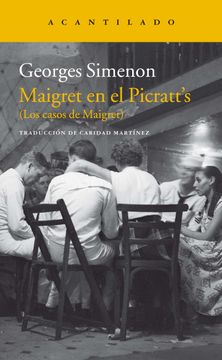 portada Maigret en el Picratt's (in Spanish)