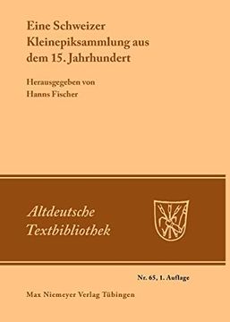 portada Eine Schweizer Kleinepiksammlung aus dem 15. Jahrhundert (in German)