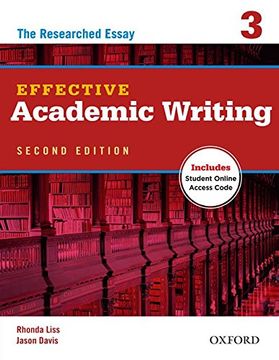 portada Effective Academic Writing 2e Student Book 3 (en Ingl&eacute;s)