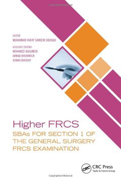 portada Higher Frcs: Sbas for Section 1 of the General Surgery Frcs Examination (en Inglés)