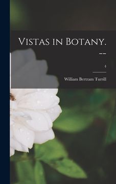 portada Vistas in Botany. --; 4 (en Inglés)