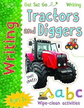 portada Get set go Writing: Tractors and Diggers (en Inglés)