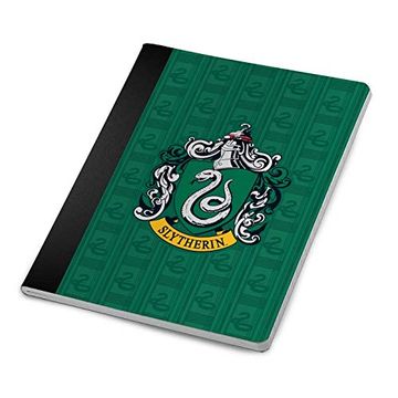 portada Harry Potter: Slytherin Notebook and Page Clip Set