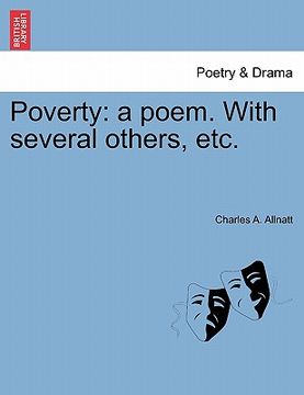 portada poverty: a poem. with several others, etc. (en Inglés)