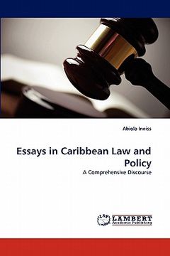 portada essays in caribbean law and policy (in English)