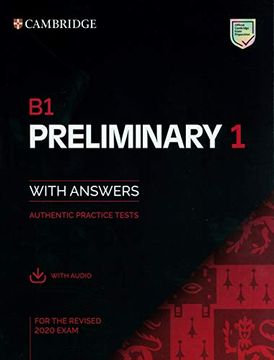 portada B1 Preliminary 1 for the Revised 2020 Exam Student's Book With Answers With Audio: Authentic Practice Tests (Pet Practice Tests) 