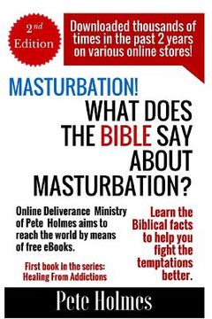portada Masturbation!: What Does The Bible Say About Masturbation? (en Inglés)