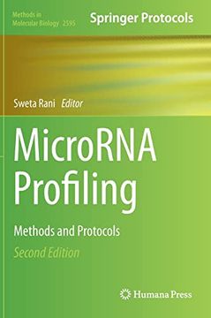portada Microrna Profiling: Methods and Protocols (Methods in Molecular Biology, 2595) (en Inglés)