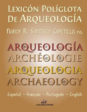 portada Lexicon Poliglota de Arqueologia: Español / Francais / Portugues / English
