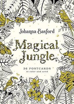portada Magical Jungle: 36 Postcards to Color and Send (in English)