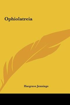portada ophiolatreia (in English)