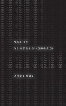 portada Plain Text: The Poetics of Computation (en Inglés)