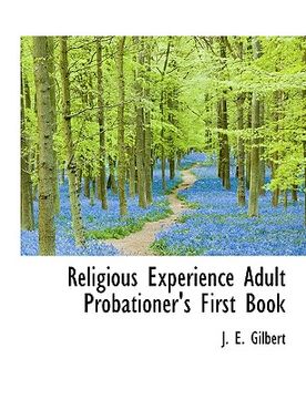 portada religious experience adult probationer's first book (en Inglés)
