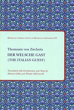 portada Der Welsche Gast (The Italian Guest) (Teams Medieval German Texts in Bilingual Editions) (en Inglés)